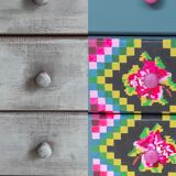 Hand-painted sideboard