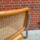 Cesca design chair b32 model in chrome