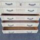 Patinated furniture of mercerie 30s