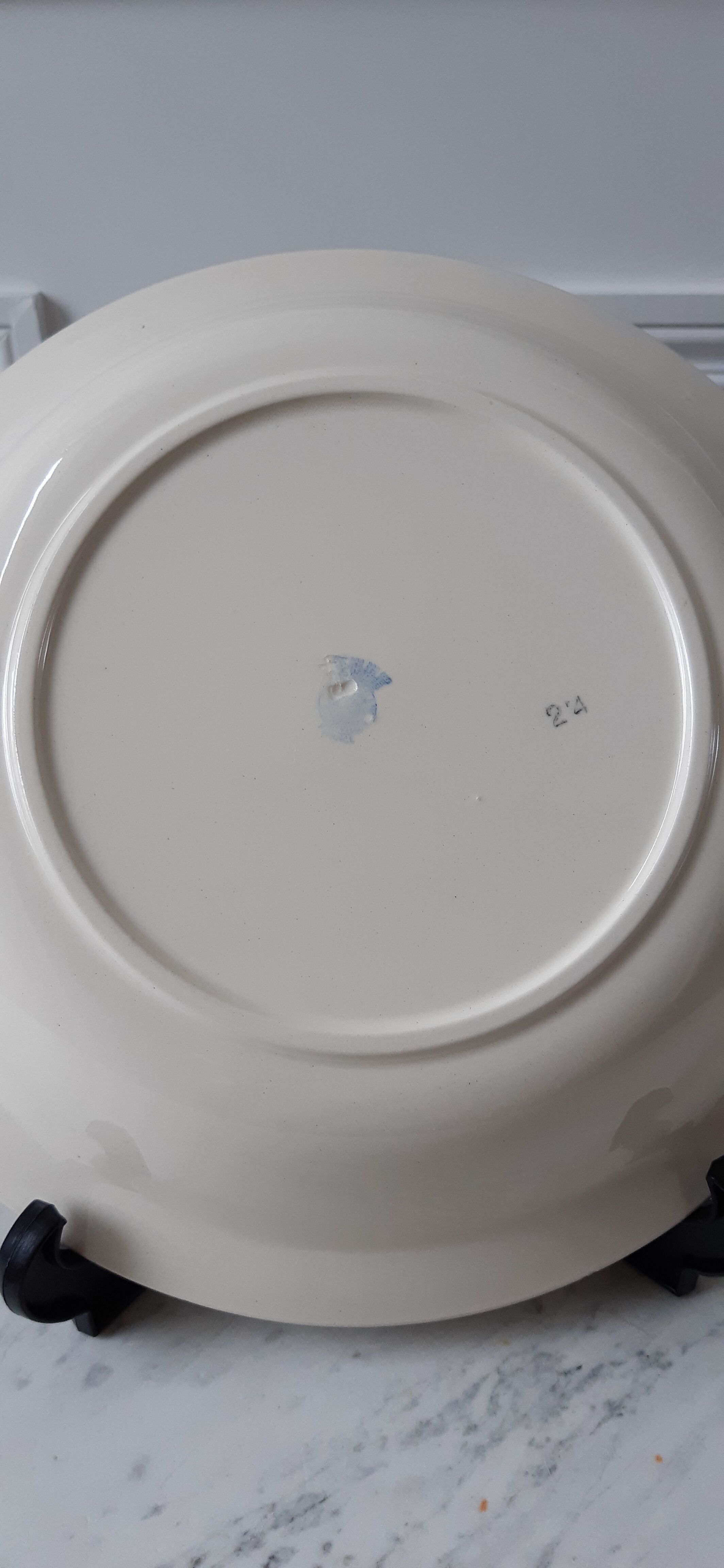 Hollow dish Badonviller years 30-40