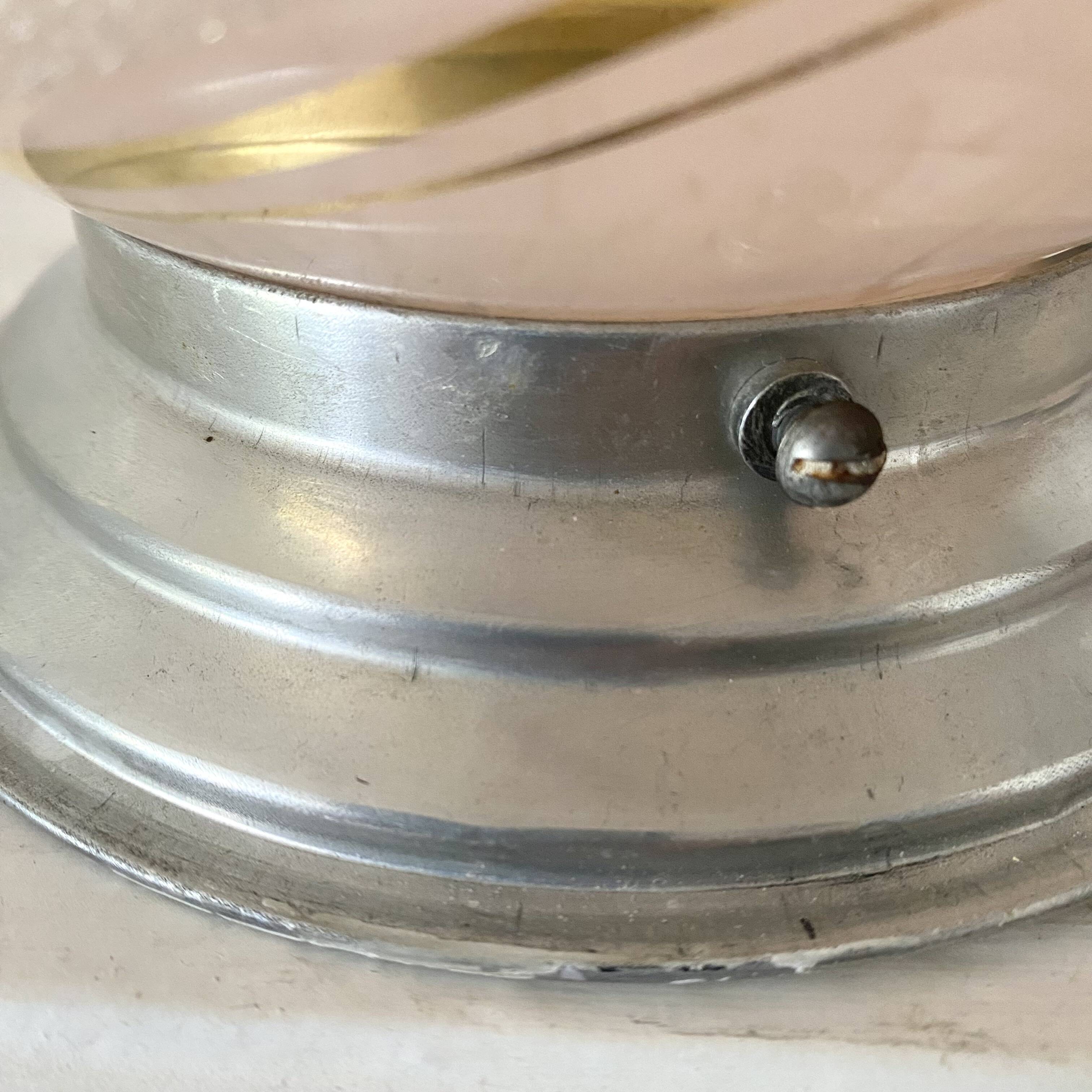 Art Deco Clichy glass ball ceiling light