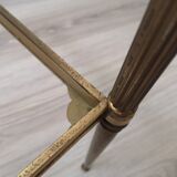 Mid-Century brass side table