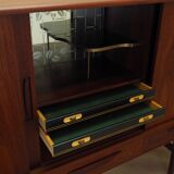 Teak highboard, Danish design, 1970s, manufactured by ES Møbler