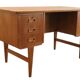Deens bureau 'Haurvig' - teak mid century