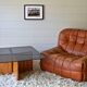 Lagun Ikea glass coffee table
