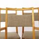 Ensemble de 3 chaises vintage en hêtre, 2 chaises de côté et 1 fauteuil, années 1970, Allemagne