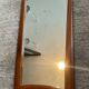 Miroir scandinave en teck, années 60