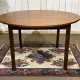 Table des années 1970 en teck avec 1 allonge