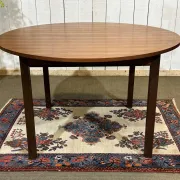 1970s teak table with 1 extension