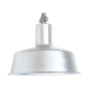 Vintage ceiling lamp industrial style aluminum. Spain 1970.
