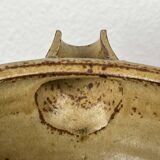 Mid-century modern British studio pottery bowl by Richard Batterham, 1960s.