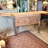 Old stripped trade furniture Console Counter Commode
