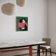Unique original figurative painting 65x54cm