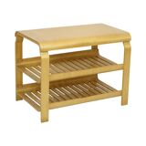 Vintage Curved Birch Plywood Coffee Table Side Table 1990s Ikea Design Sweden