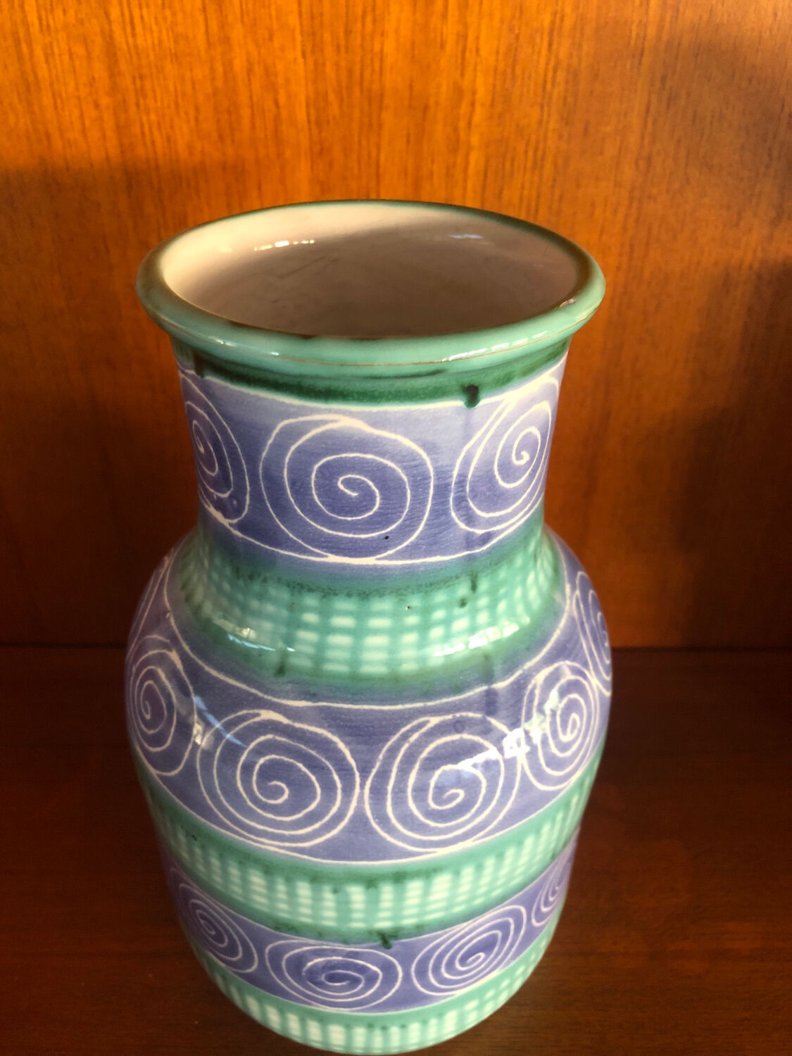 Large Robert Picault ceramic vase