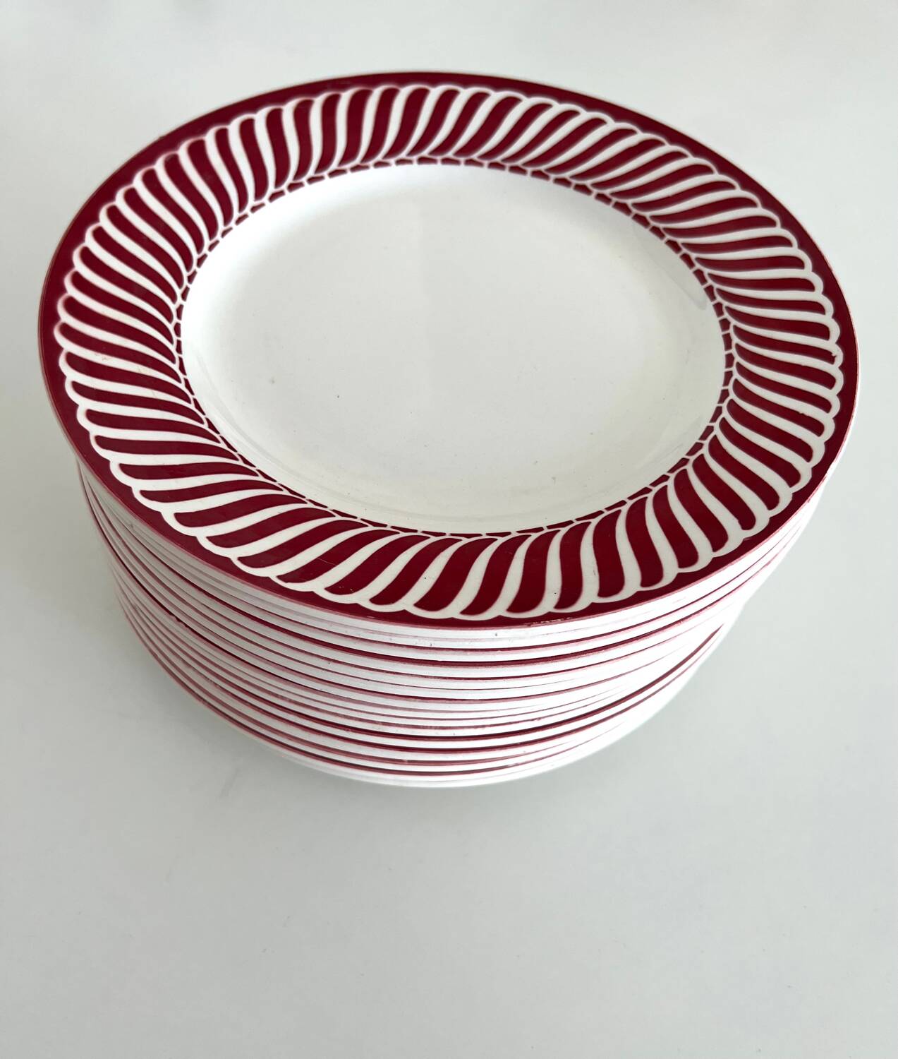 Digoin Sarreguemines plates