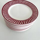 Digoin Sarreguemines plates
