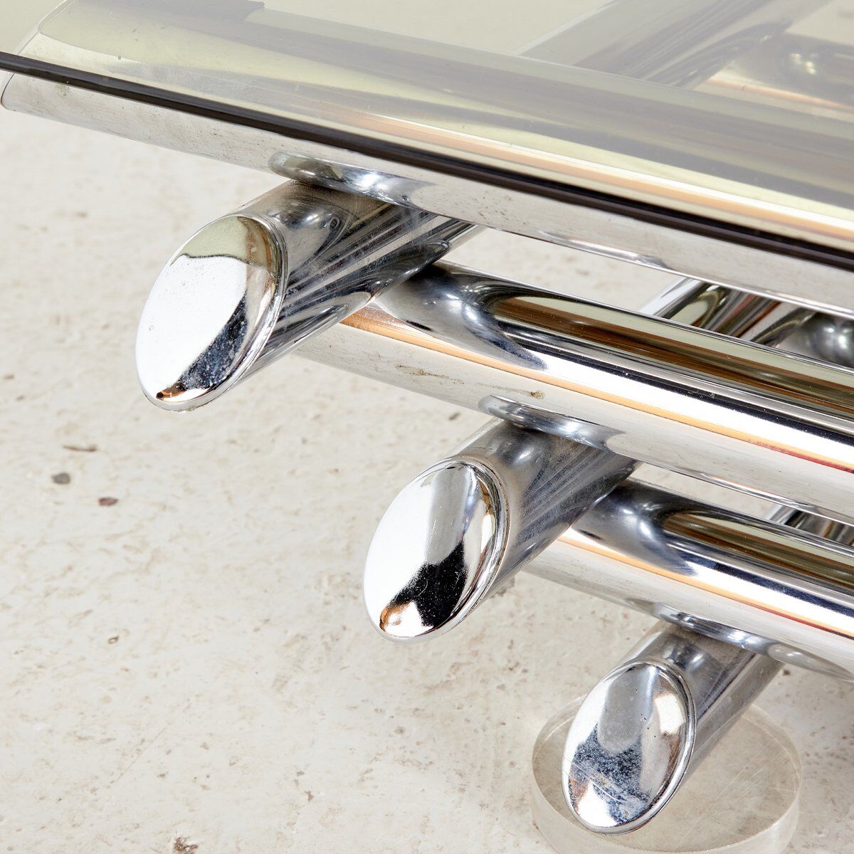 1980s sculpture-like coffee table