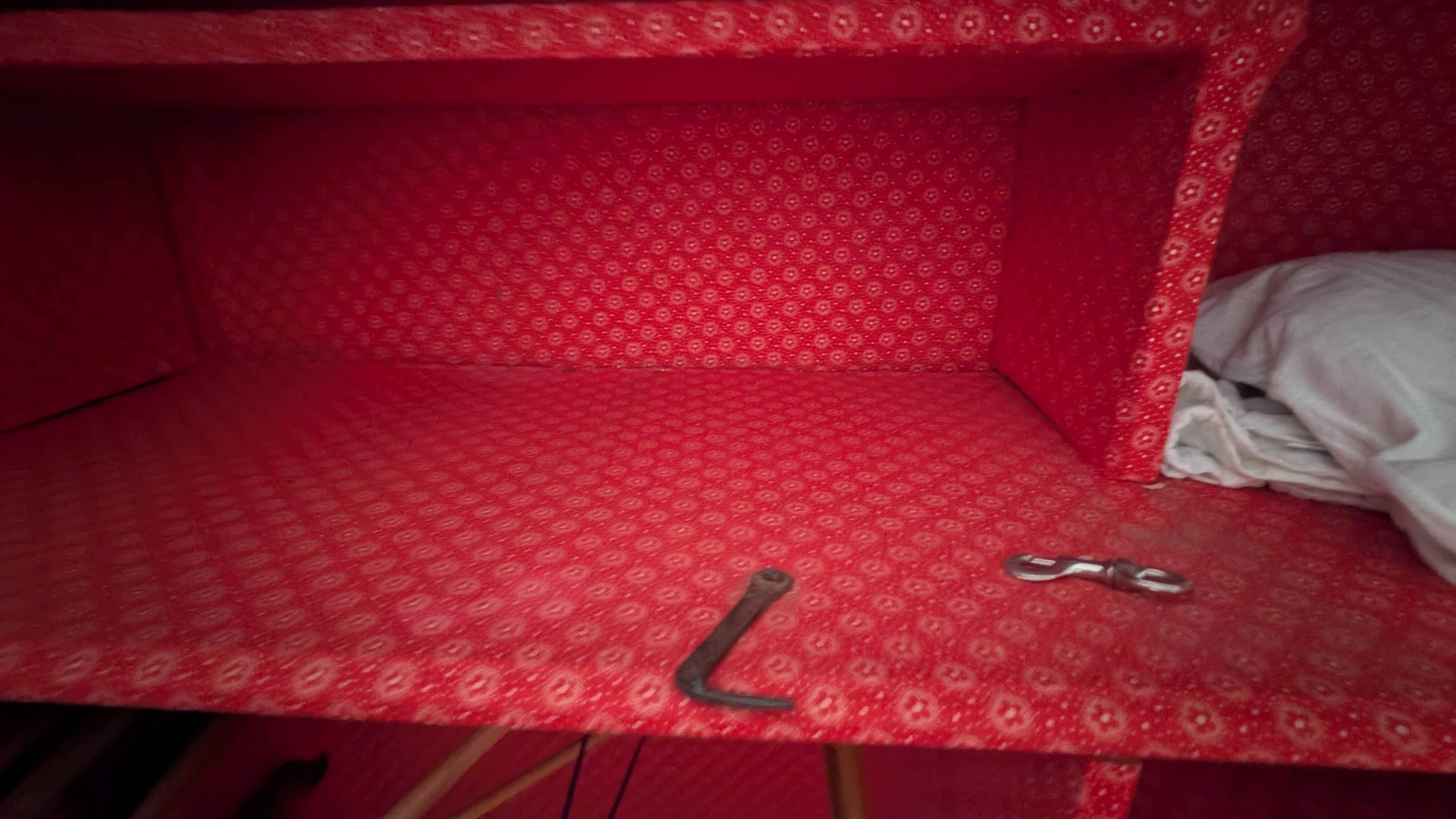 Large French provincial wardrobe in Louis XV style