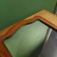 Miroir vintage en cuir