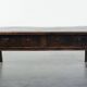 Table basse en bois de châtaignier du XVIIIe siècle d'Europe du Sud