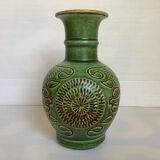 Vase vert bay keramik West Germany