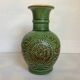 Green vase by Bay Keramik, West Germany.