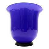 Royal Blue Opaline Glass Vase by Paolo Venini, "Anni Trenta" series