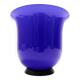 Royal Blue Opaline Glass Vase by Paolo Venini, "Anni Trenta" series