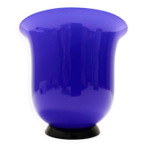 Royal Blue Opaline Glass Vase by Paolo Venini, "Anni Trenta" series