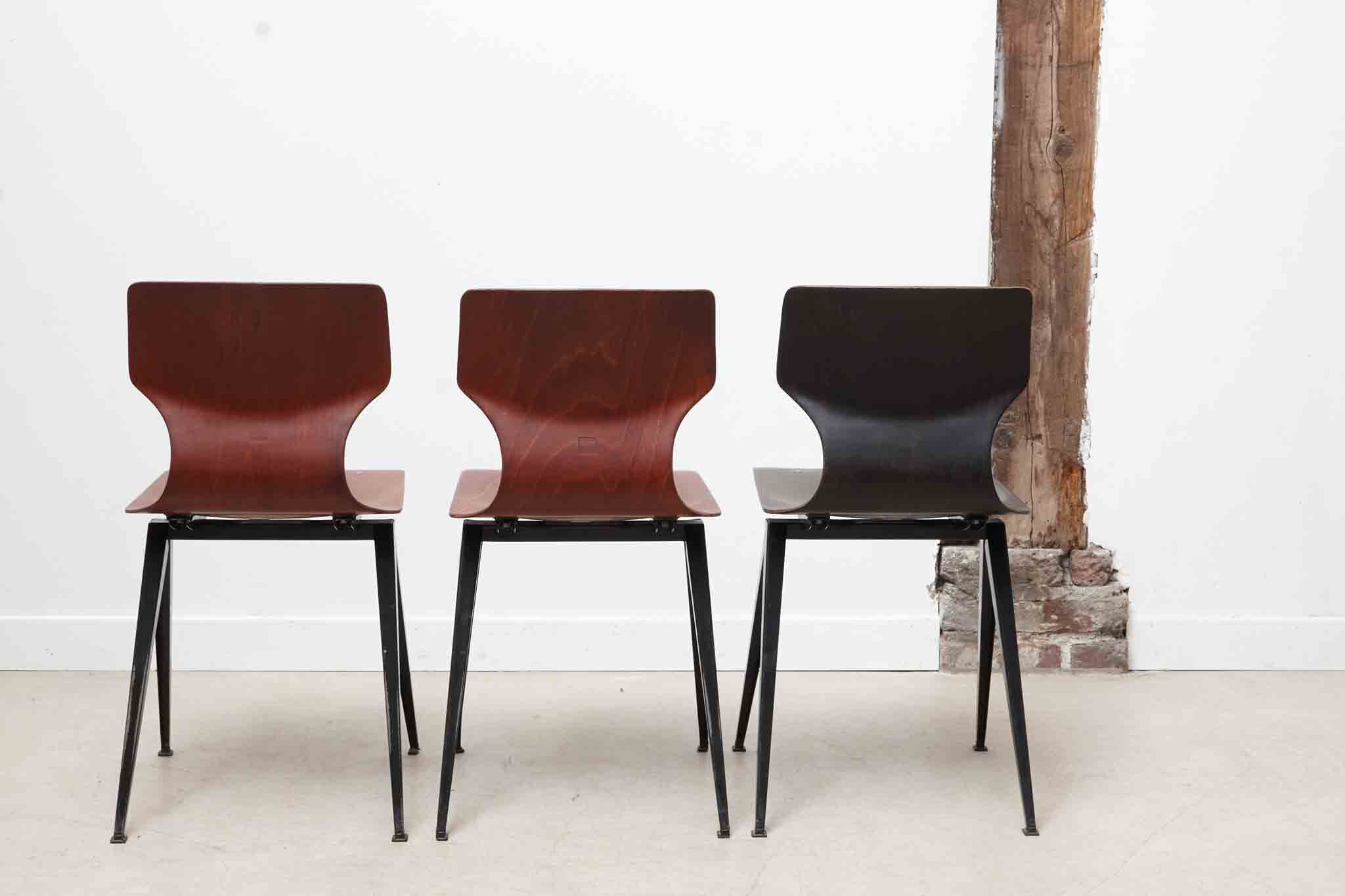 Chaise galvanitas s19 vintage ébène / noir