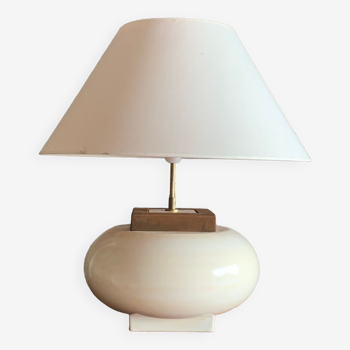 Vintage Kostka table lamp in ceramic large model
