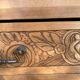 Antique Art Deco 5-drawer chest of drawers