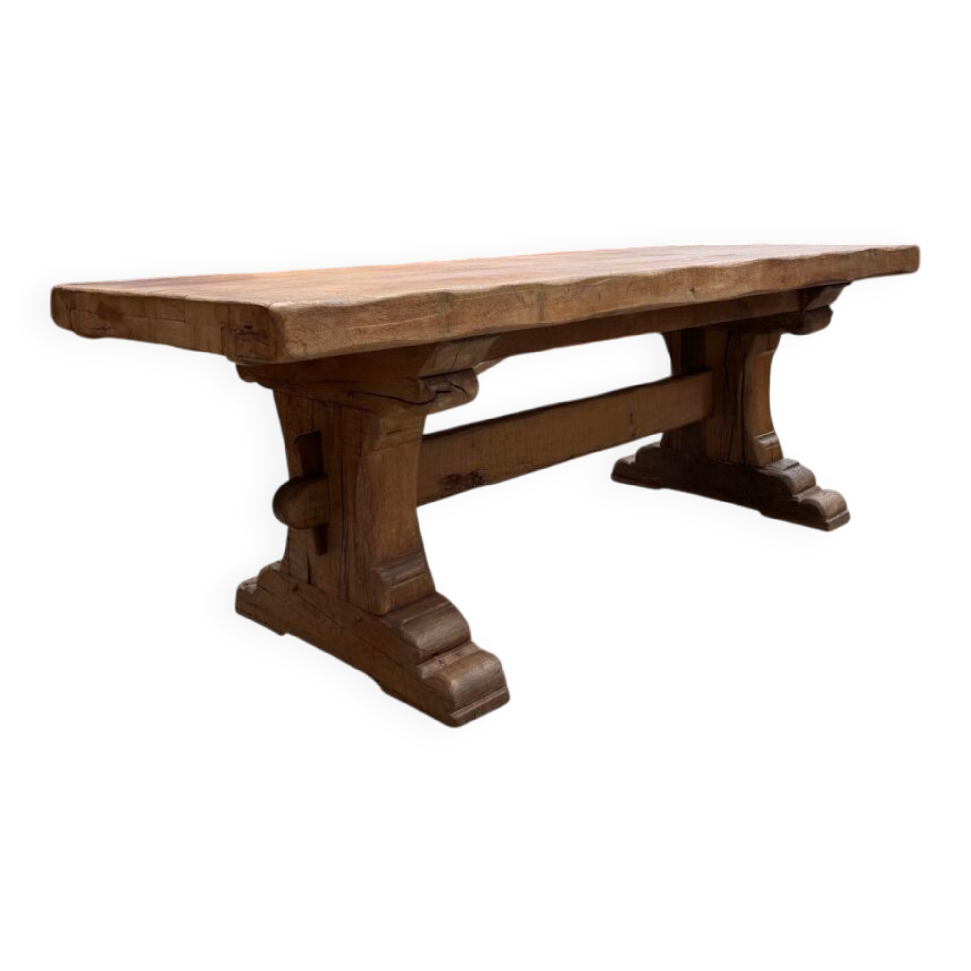 Table de type monastère en chêne