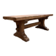 Table de type monastère en chêne