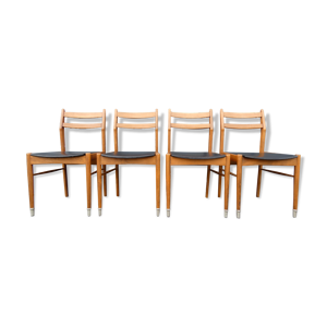 Ensemble de 4 chaises scandinaves