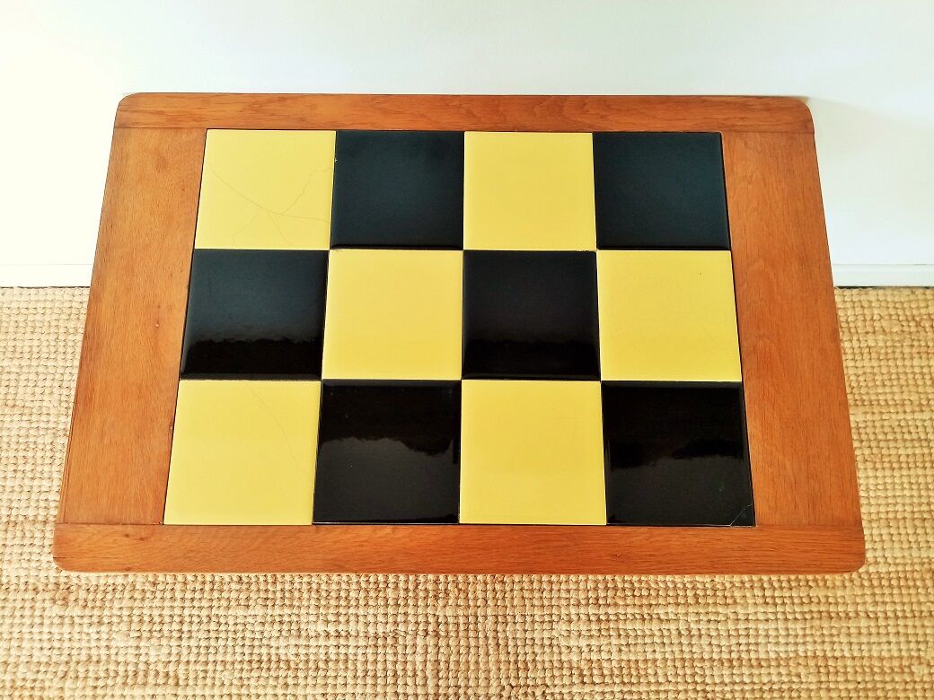 1950s ceramic coffee table