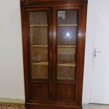 Library 2 walnut doors of the nineteenth century