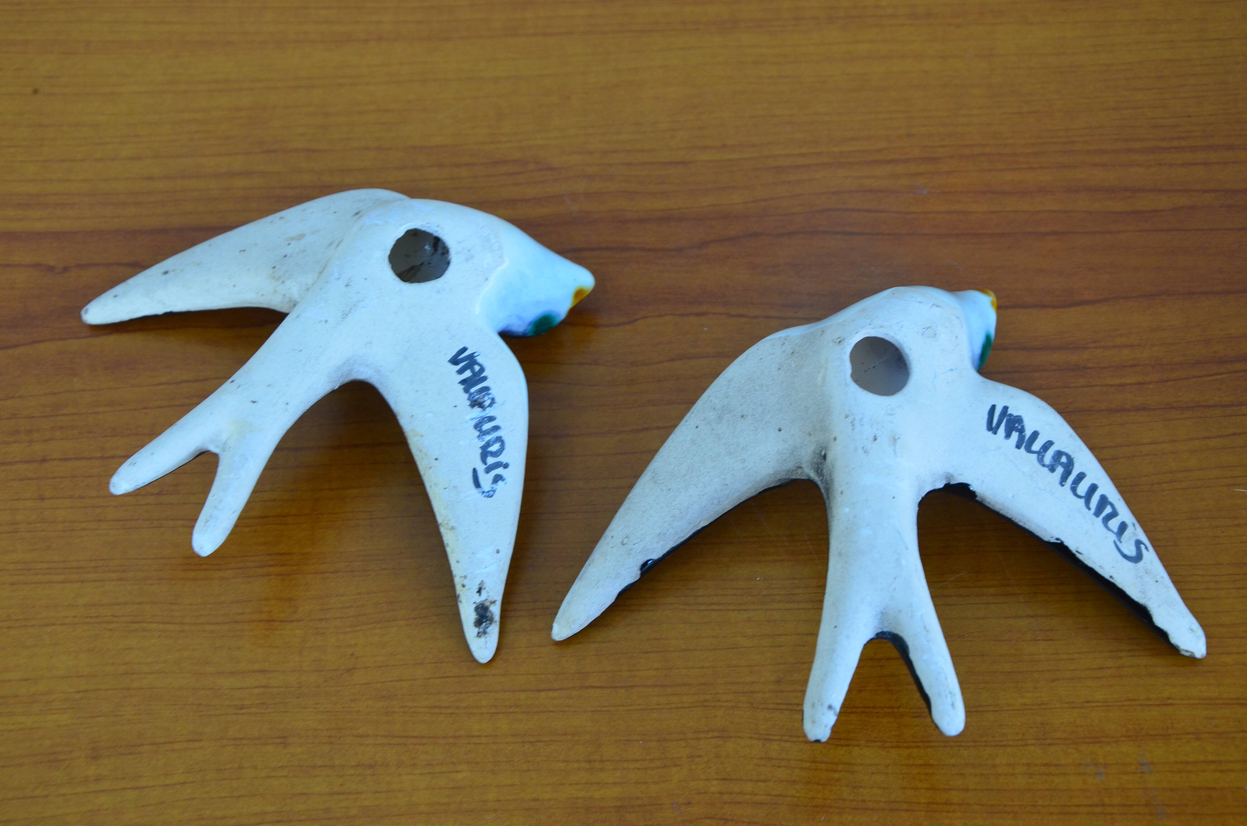 Lot de 2 hirondelles Vallauris