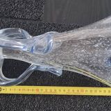 Artist Vase - Farinelli for Biot | Cloud Blue Bubbled Glass