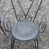 Set of garden chairs
