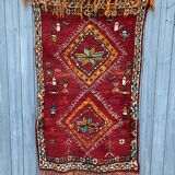 Moroccan berber wool rug 130x76cm