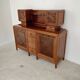 High buffet, art and craft, French Art Deco in blonde wood from the 1950s to 1960s.