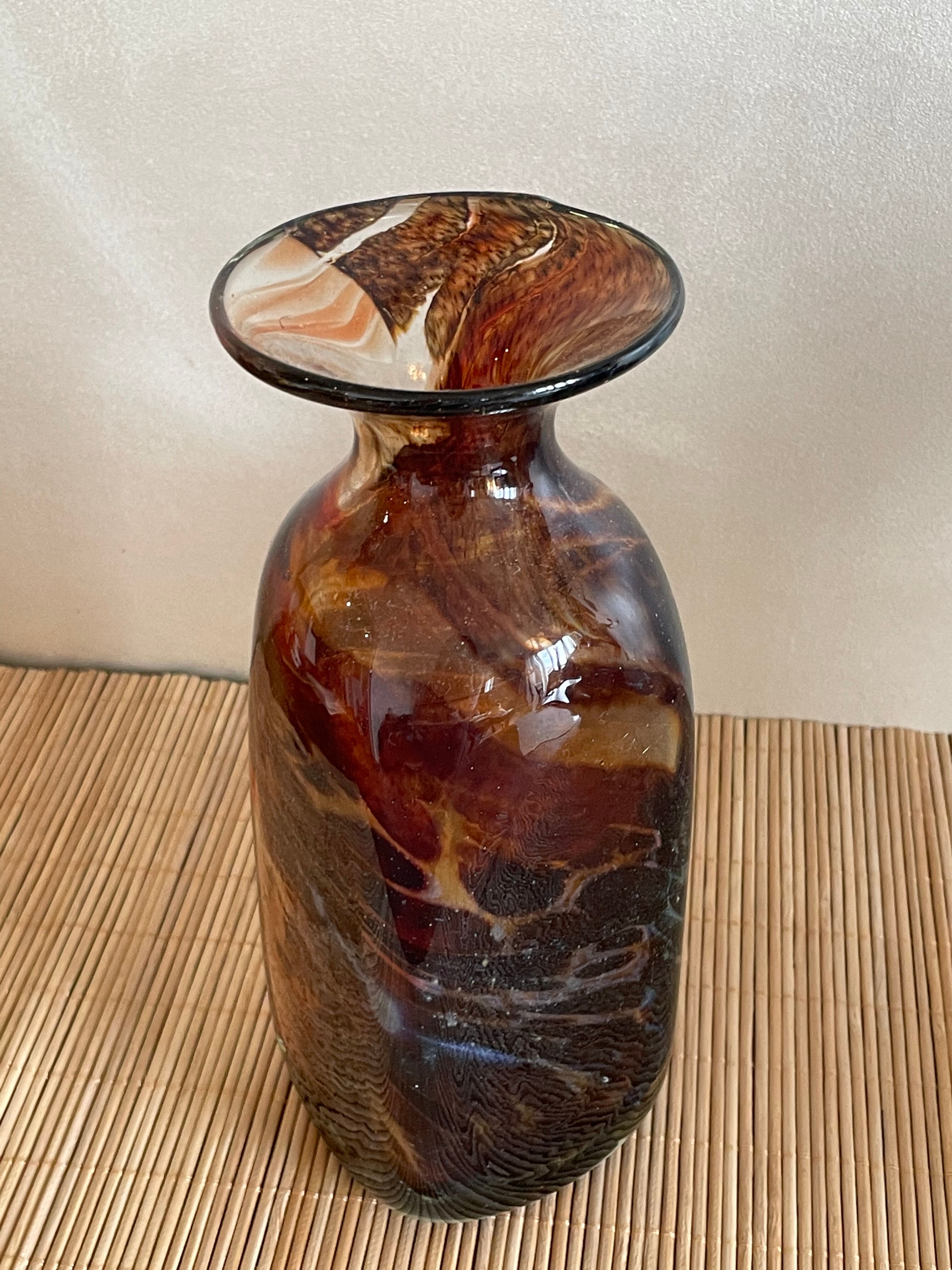 Mdina 1970 vase in blown glass