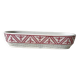 Soap dish / toilets Terre de Fer Sarreguemines oriental model early twentieth century