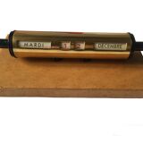 leather perpetual desk calendar
