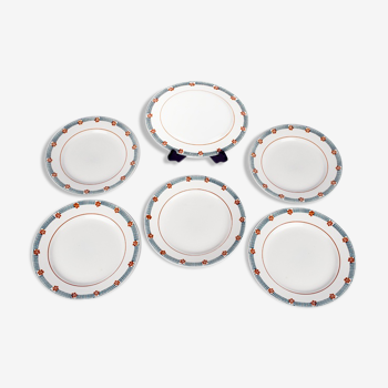 Set of 6 dinner plates, St Amand, model parameters