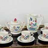 Antique Sarreguemines coffee service – “Rouen” model
