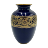 Porcelain cobalt vase, Echt Kobalt, KPM Bavaria, Germany