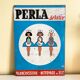 Plaque publicitaire vintage perla service